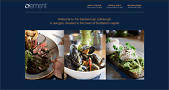 Desktop Screenshot of elementedinburgh.co.uk